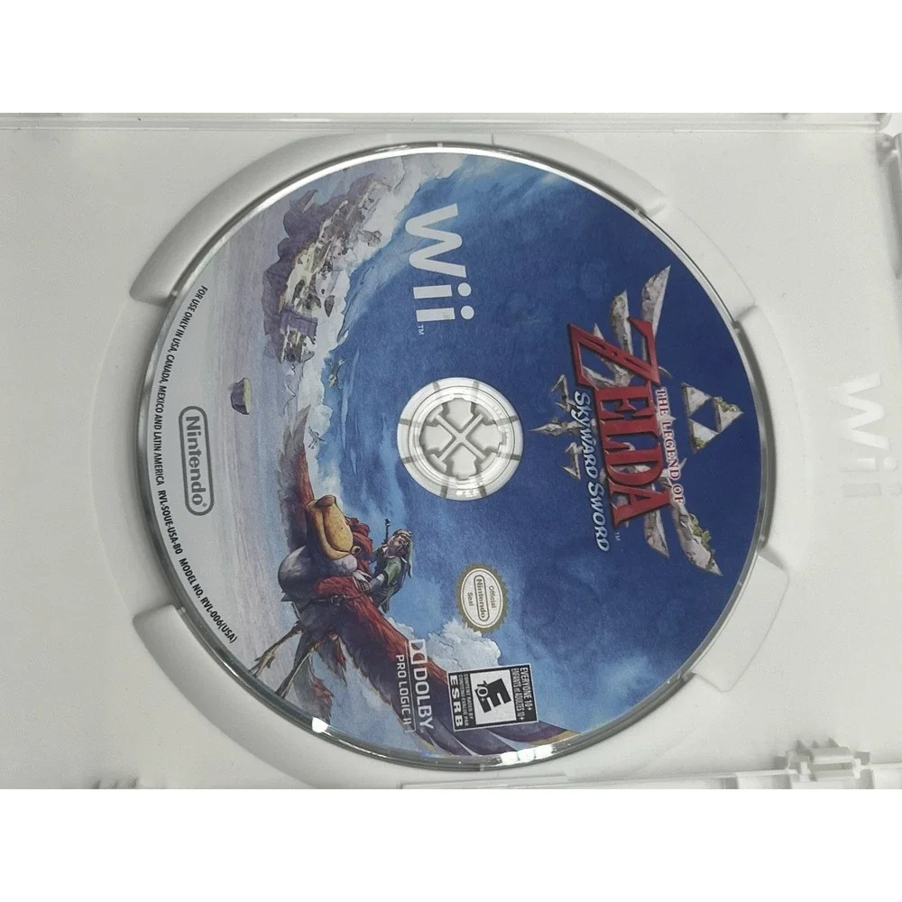 The Legend of Zelda: Skyward Sword 25th Anniversary Nintendo Wii w Soundtrack CD